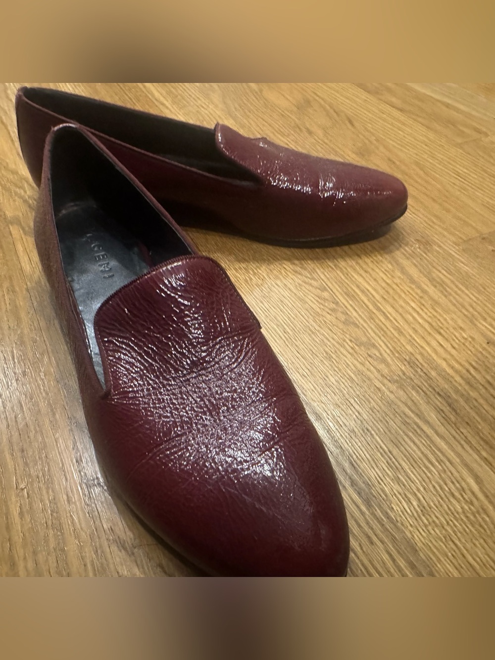 M. Gemi Men's Bordeaux Leather Slip-On Loafers